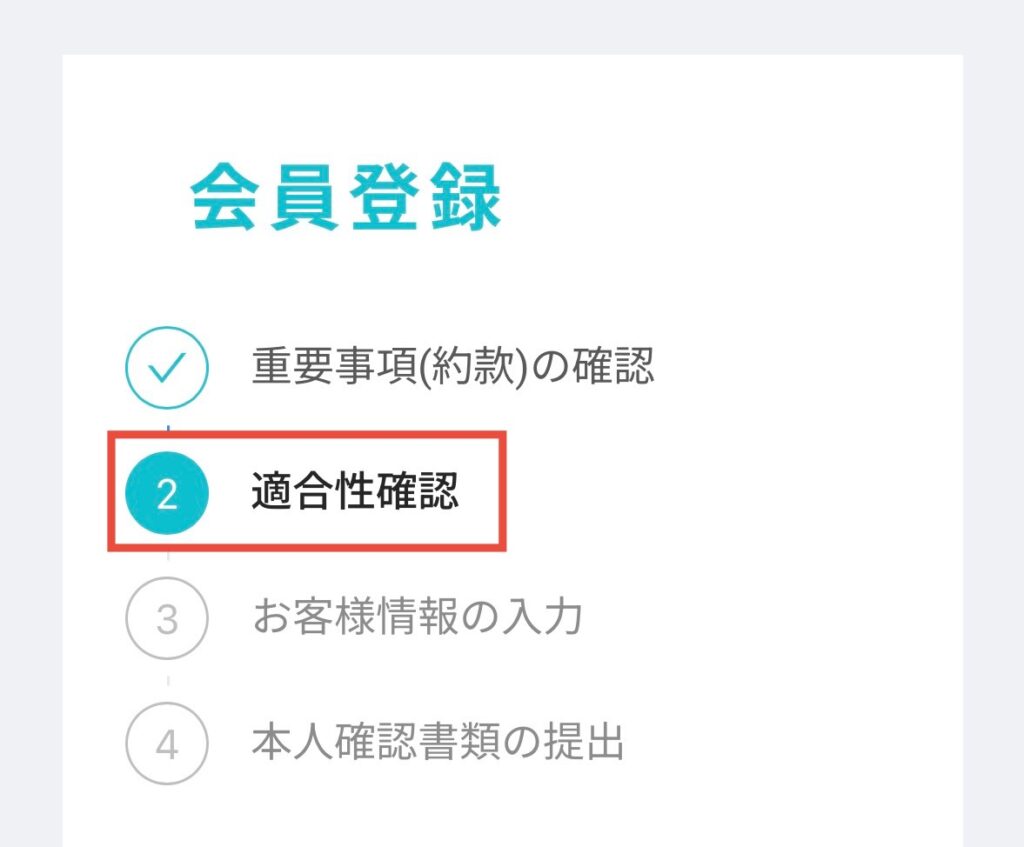 適合性確認