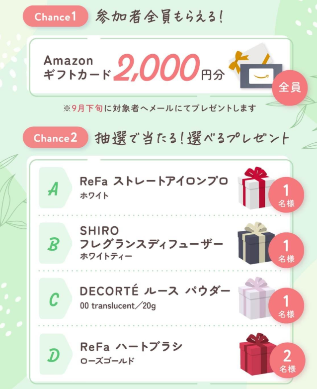 ABCashからの限定特典